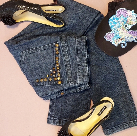 NWOT Free People Embellished Skinny Jeans - Picture 8 of 8